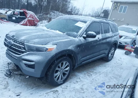 2021 Ford Explorer Xlt из США, поврежденный, VIN 1FMSK8DH6MGA03382